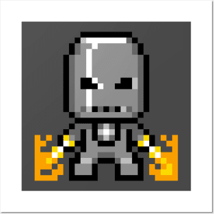 8-bit Iron Series #1 - Mk I Posters and Art